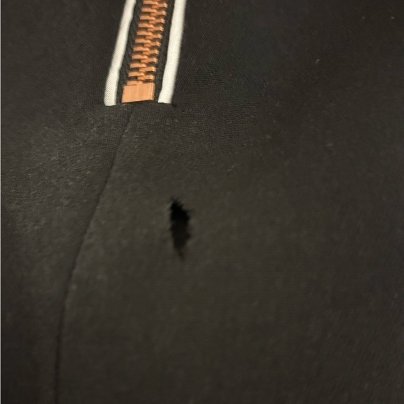 Ted Baker: Artiro Asymmetrical Shift Dress in Black size 1 - Picture 9 of 11